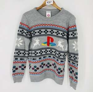 Numskull Nintendo Console Ugly Christmas Sweater Jumper Small Gamer Holiday